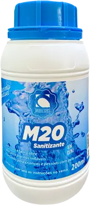 Embalagem original M20 Sanitizante do kit Di'Verão