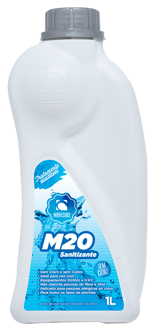 Embalagem do produto M20 Sanitizante Maresias