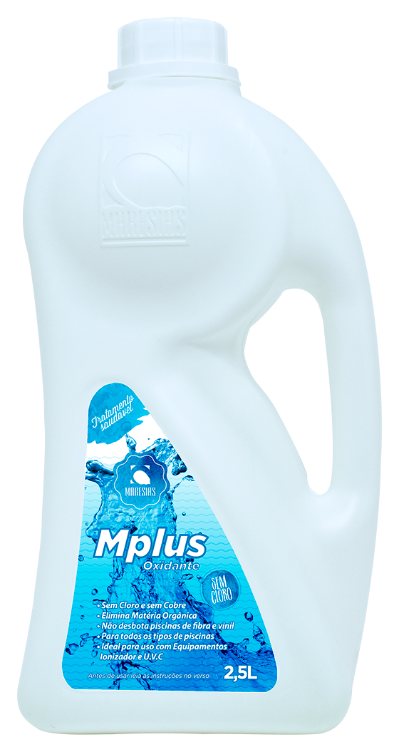 Embalagem do produto Mplus Oxidante Maresias