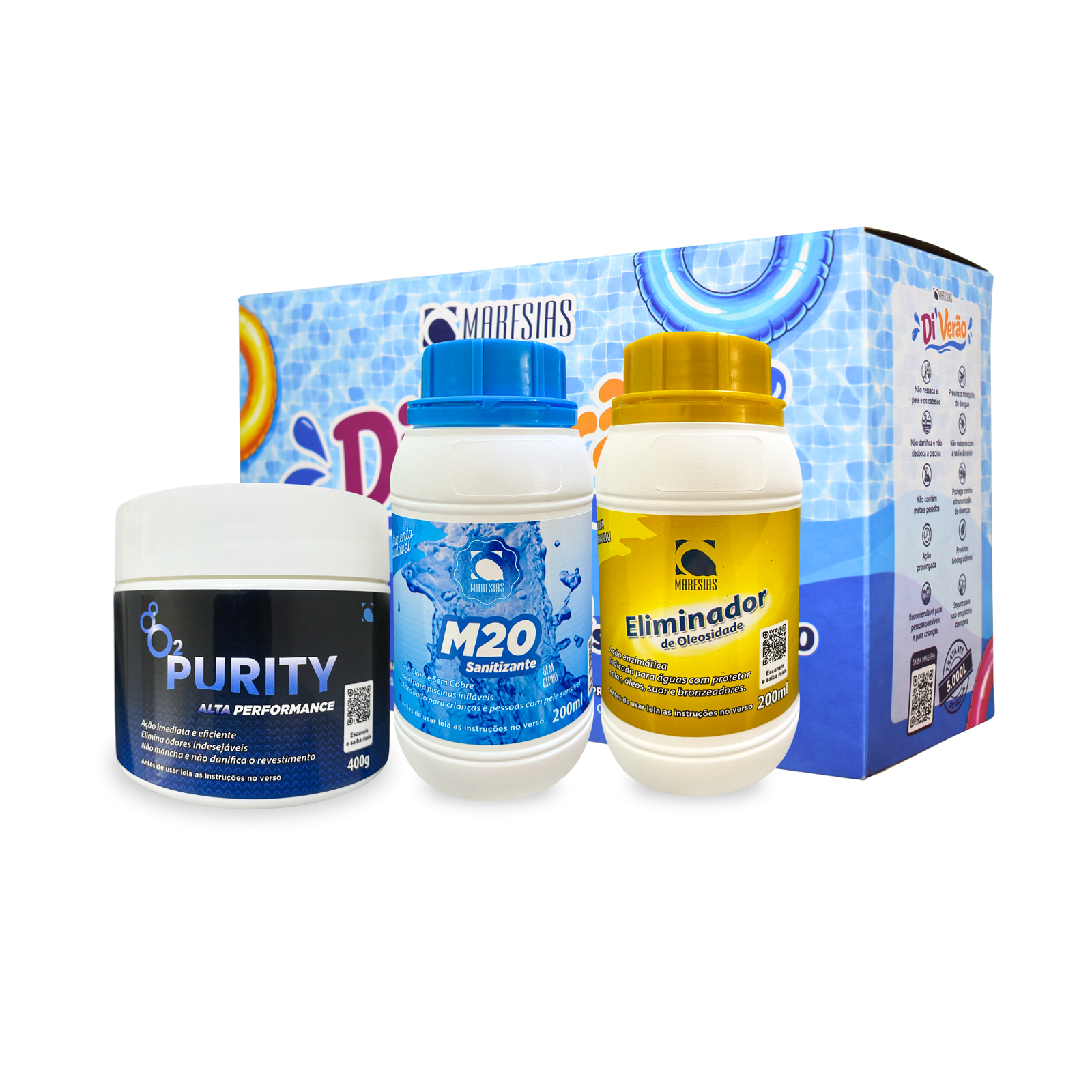 CAIXA E PRODUTOS DI VERÃO.